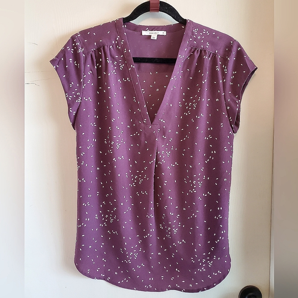 Fun2Fun split neck blouse